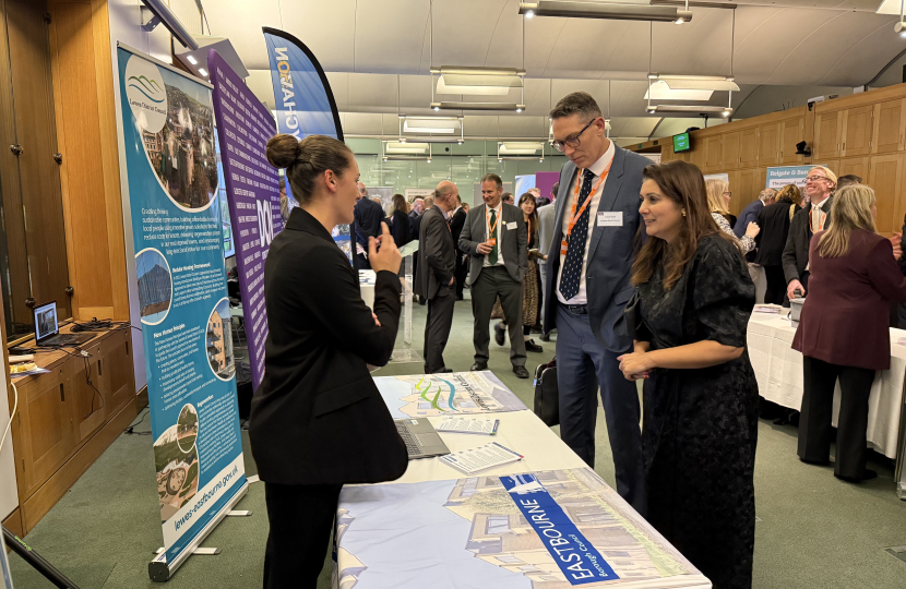 Nusrat Ghani MP and Trevor Scott