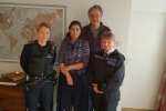 Nus Ghani with Sussex Police.